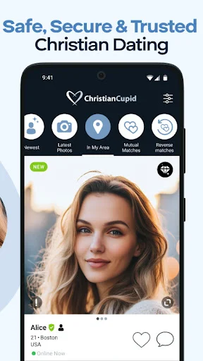 ChristianCupid डाउनलोड करें – ईसाई एकल लोगों के लिए सर्वश्रेष्ठ डेटिंग ऐप - Screenshot 6