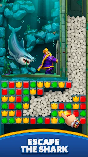 Royal Match डाउनलोड करें – किंग रॉबर्ट के महल को सजाएं और पहेलियाँ सुलझाएं - Screenshot 7