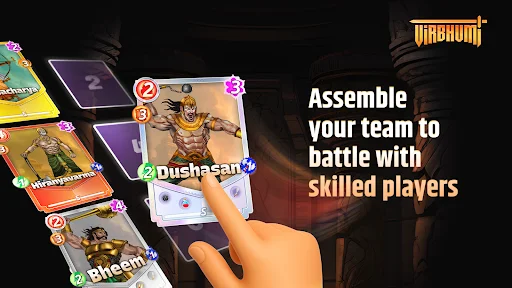 Virbhumi Strategy Card Game डाउनलोड करें – बेहतरीन कार्ड बैटल गेम - Screenshot 3