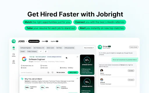 Jobright Autofill डाउनलोड करें – 1-क्लिक में नौकरी के लिए आवेदन करें - Screenshot 4