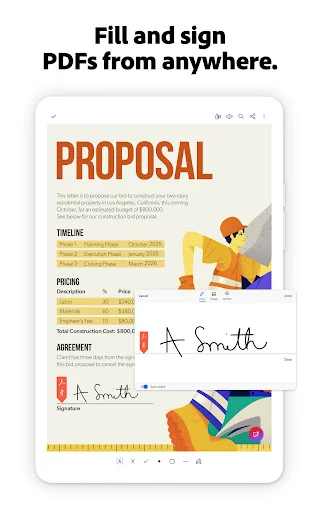 Adobe Acrobat Reader डाउनलोड करें – PDF एडिट और स्कैन करें - Screenshot 11