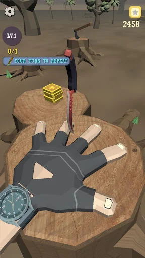 Knife Finger Game डाउनलोड करें – रोमांचक Five Finger Fillet गेम - Screenshot 2