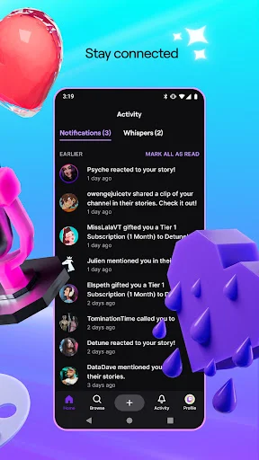 Twitch डाउनलोड करें: लाइव स्ट्रीमिंग और गेमिंग का आनंद लें – Android के लिए - Screenshot 6