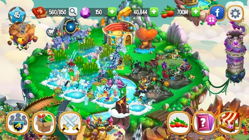 Dragon City मोबाइल डाउनलोड करें – अपने ड्रैगन को प्रशिक्षित करें और PvP में जीतें - Screenshot 5