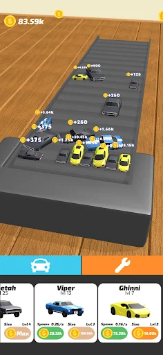 Idle Treadmill 3D डाउनलोड करें – मज़ेदार कार क्रैश सिमुलेशन गेम - Screenshot 4