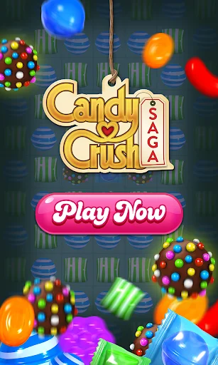 Candy Crush Saga डाउनलोड करें – मज़ेदार पहेली गेम मुफ्त में खेलें - Screenshot 1