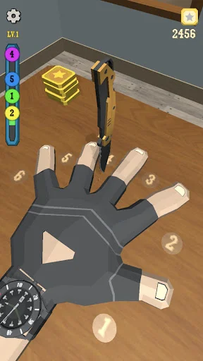 Knife Finger Game डाउनलोड करें – रोमांचक Five Finger Fillet गेम - Screenshot 3