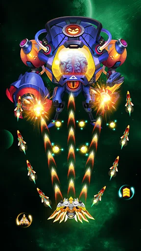 Space shooter – Galaxy attack डाउनलोड करें – क्लासिक आर्केड गेम - Screenshot 17