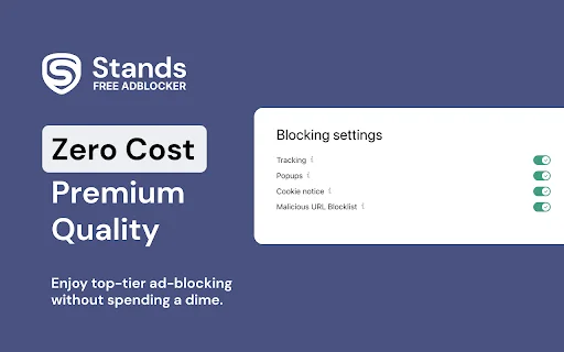 Stands Ad Blocker डाउनलोड करें – YouTube और वेबसाइटों के लिए बेस्ट फ्री एड ब्लॉकर - Screenshot 2