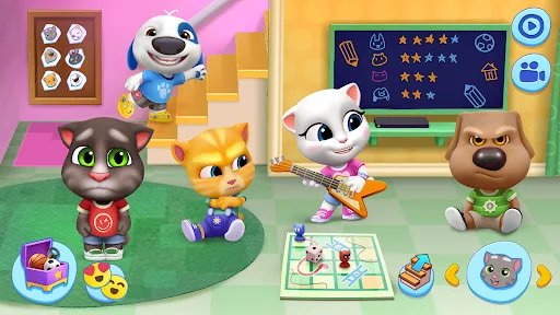My Talking Tom Friends डाउनलोड करें – बच्चों के लिए मजेदार गेम - Screenshot 11