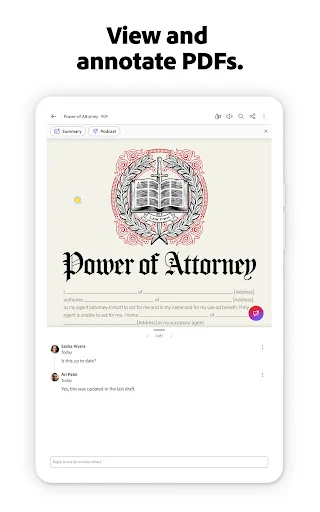 Adobe Acrobat Reader डाउनलोड करें – PDF एडिट और स्कैन करें - Screenshot 13