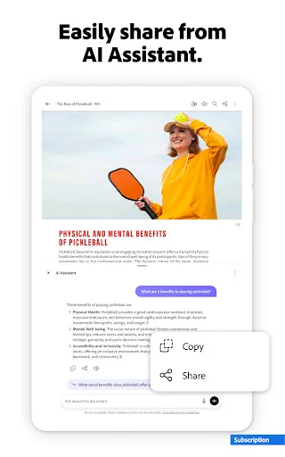Adobe Acrobat Reader डाउनलोड करें – PDF एडिट और स्कैन करें - Screenshot 10