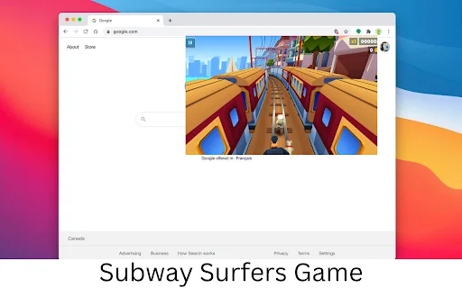 Subway Surfers Chrome Extension डाउनलोड करें – बेस्ट एंडलेस रनर गेम - Screenshot 2