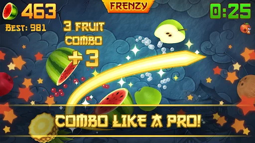 Fruit Ninja डाउनलोड करें – सबसे लोकप्रिय निंजा गेम का आनंद लें - Screenshot 7
