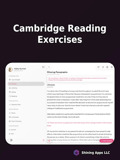 Cambridge English B2 (FCE) डाउनलोड करें – परीक्षा की तैयारी - Screenshot 13