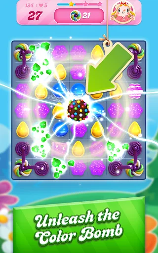 Candy Crush Saga डाउनलोड करें – मज़ेदार पहेली गेम मुफ्त में खेलें - Screenshot 7