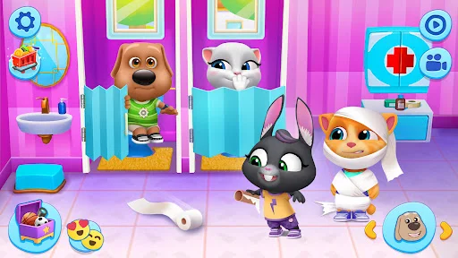 My Talking Tom Friends डाउनलोड करें – बच्चों के लिए मजेदार गेम - Screenshot 21