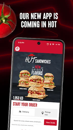 Pizza Hut KWT ऐप डाउनलोड करें – ऑनलाइन पिज्जा ऑर्डर करें और पाएं बेहतरीन ऑफर - Screenshot 1