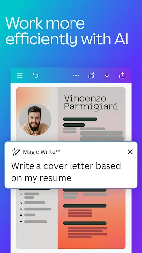 Canva App डाउनलोड करें – AI Photo & Video Editor मोबाइल के लिए - Screenshot 8