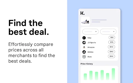 Klarna एक्सटेंशन डाउनलोड करें – ऑनलाइन शॉपिंग और EMI भुगतान पाएं - Screenshot 3
