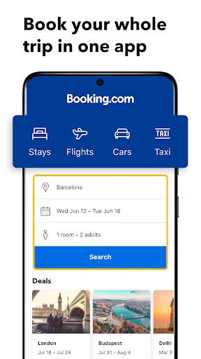 Booking.com ऐप डाउनलोड करें – सस्ते होटल और यात्रा बुकिंग के लिए - Screenshot 2