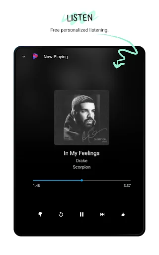 Pandora Music & Podcasts डाउनलोड करें – बेहतरीन म्यूजिक अनुभव - Screenshot 30