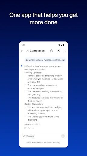 Zoom Workplace डाउनलोड करें – AI Companion के साथ मीटिंग्स और वर्क - Screenshot 2