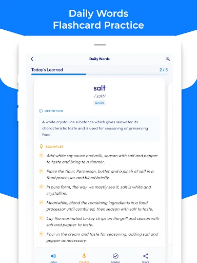 IELTS Vocabulary PRO डाउनलोड करें – IELTS तैयारी के लिए बेहतरीन ऐप - Screenshot 8