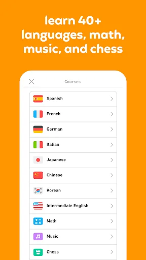 Duolingo डाउनलोड करें: स्पेनिश, अंग्रेजी और शतरंज सीखें – मुफ्त ऐप - Screenshot 1
