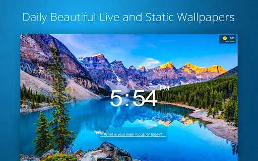 Live Start Page डाउनलोड करें – बेहतरीन Live Wallpapers और Widgets - Screenshot 1
