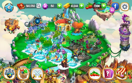 Dragon City मोबाइल डाउनलोड करें – अपने ड्रैगन को प्रशिक्षित करें और PvP में जीतें - Screenshot 10