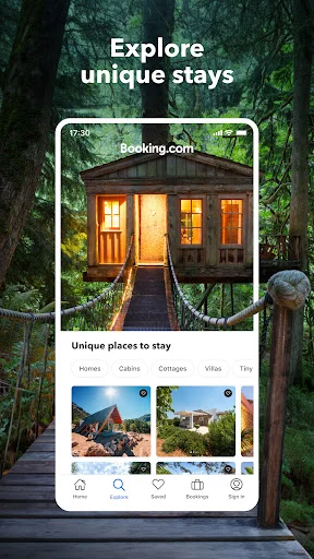 Booking.com ऐप डाउनलोड करें – सस्ते होटल और यात्रा बुकिंग के लिए - Screenshot 1
