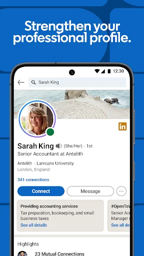 LinkedIn ऐप डाउनलोड करें – करियर के लिए नौकरियां और नेटवर्किंग - Screenshot 4