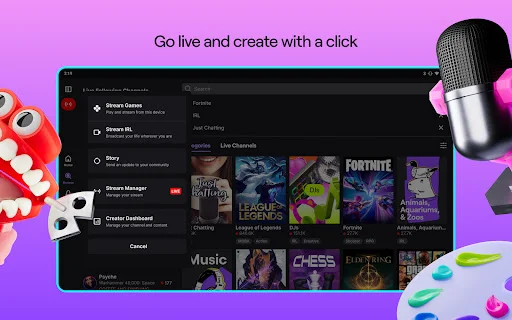 Twitch डाउनलोड करें: लाइव स्ट्रीमिंग और गेमिंग का आनंद लें – Android के लिए - Screenshot 11