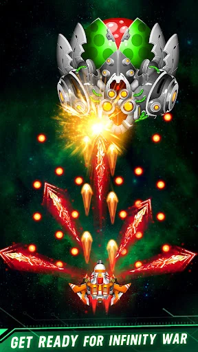 Space shooter – Galaxy attack डाउनलोड करें – क्लासिक आर्केड गेम - Screenshot 25