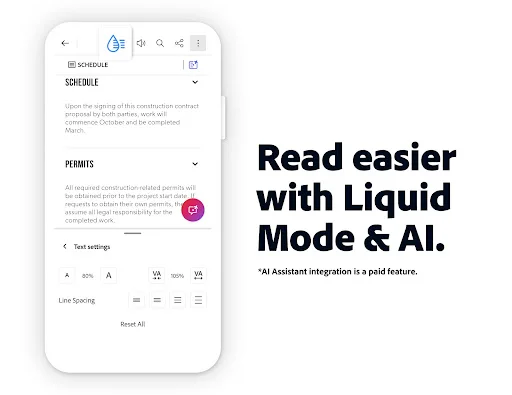 Adobe Acrobat Reader डाउनलोड करें – PDF एडिट और स्कैन करें - Screenshot 6