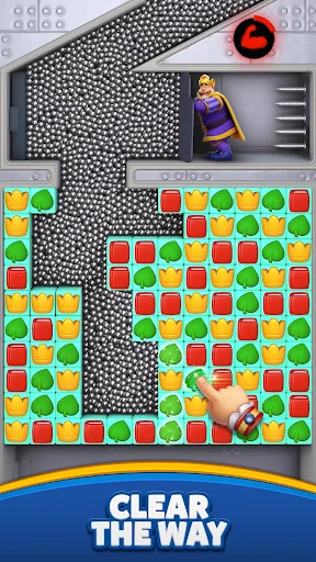 Royal Match डाउनलोड करें – किंग रॉबर्ट के महल को सजाएं और पहेलियाँ सुलझाएं - Screenshot 9