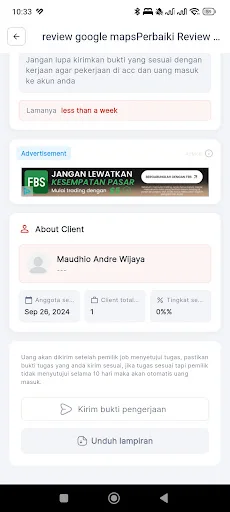 Gudang Tugas डाउनलोड करें – आसान टास्क से घर बैठे पैसे कमाएं - Screenshot 15