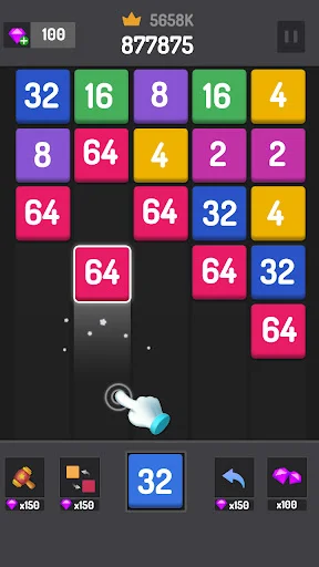 Number Games – 2048 Blocks डाउनलोड करें – बेहतरीन पहेली गेम - Screenshot 4