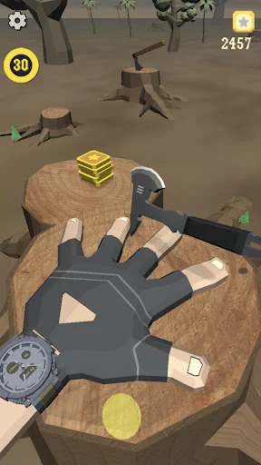 Knife Finger Game डाउनलोड करें – रोमांचक Five Finger Fillet गेम - Screenshot 4