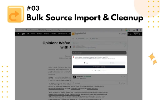 NotebookLM Tools डाउनलोड करें: अपने वर्कफ़्लो को आसान बनाएं - Screenshot 3