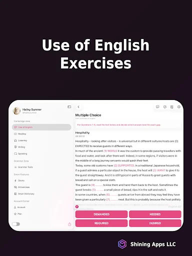 Cambridge English B2 (FCE) डाउनलोड करें – परीक्षा की तैयारी - Screenshot 15