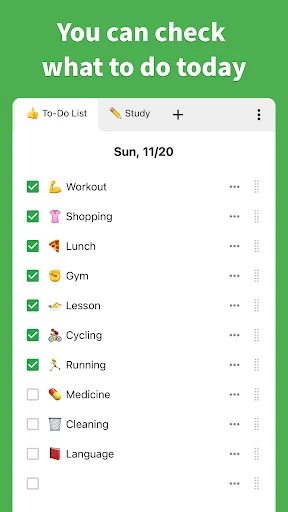 Daily Checklist – Today’s Task डाउनलोड करें | दैनिक कार्यों के लिए बेस्ट ऐप - Screenshot 2