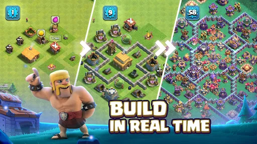 Clash of Clans डाउनलोड करें – महाकाव्य रणनीति गेम का आनंद लें - Screenshot 1