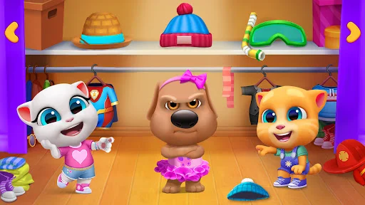 My Talking Tom Friends डाउनलोड करें – बच्चों के लिए मजेदार गेम - Screenshot 23