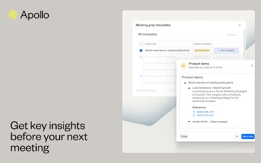 Apollo.io Chrome Extension डाउनलोड करें – मुफ़्त B2B ईमेल और फ़ोन नंबर खोजें - Screenshot 4