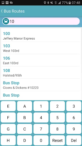 Chicago Bus Tracker डाउनलोड करें – CTA बस और ट्रेन लाइव स्टेटस - Screenshot 3