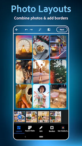 Photoshop Express फोटो एडिटर डाउनलोड करें – बेहतरीन मोबाइल एडिटिंग - Screenshot 2
