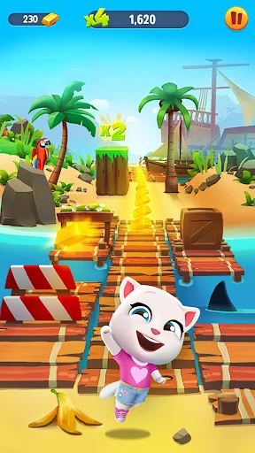 Talking Tom Gold Run डाउनलोड करें – शानदार एंडलेस रनर गेम - Screenshot 2