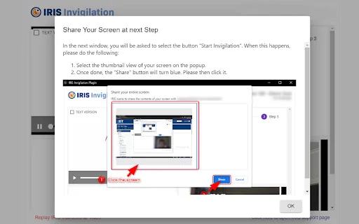IRIS Invigilation डाउनलोड करें – सुरक्षित ऑनलाइन परीक्षा के लिए - Screenshot 1